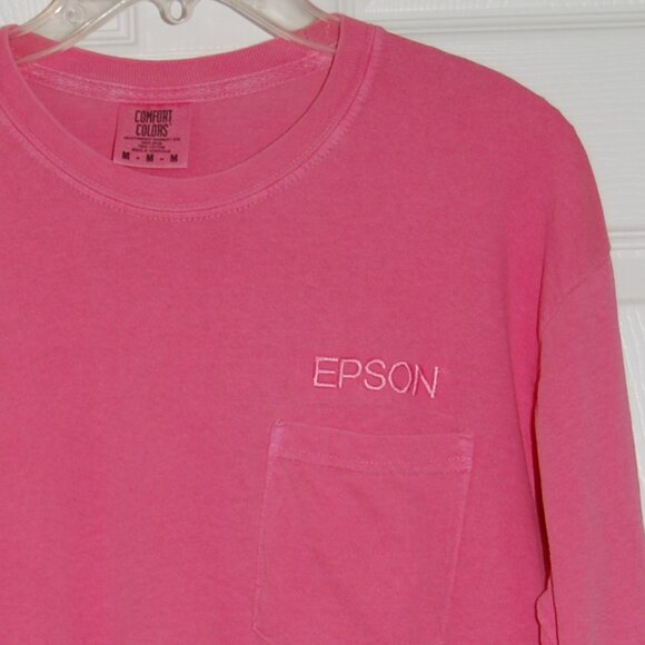 Comfort Colors Unisex EPSON Top (Bust: 41"), Size M, Pink - Picture 6 of 6